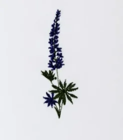 Langkilde & Su00f8n Tøyserviett Flora – Lupin- Til Det Dekkede Bordet