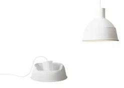 Muuto Unfold Pendant lamp -Hvit- Vegglampe