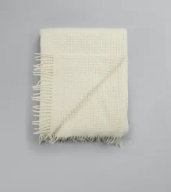 Ru00f8ros Tweed Vega Pledd – Natural- Pledd