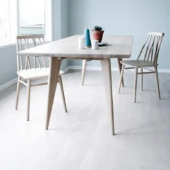 YGG &amp; LYNG Viken Spisebord – white oiled – 220- Bord