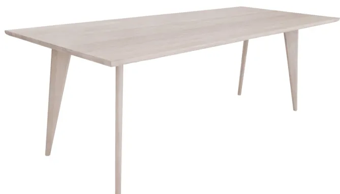 YGG & LYNG Viken Spisebord – white oiled – 180- Bord