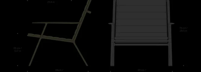 Vipp 456 – Lounge stol- Loungestoler