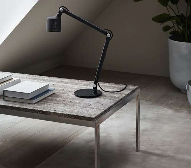 Vipp 521 Bordlampe – Sort- Bordlampe