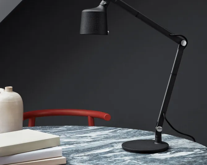 Vipp 521 Bordlampe – Sort- Bordlampe