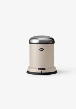 Vipp 13 Bøtte – pedalbøtte 4L, Beige- Rent Hjem|Bad