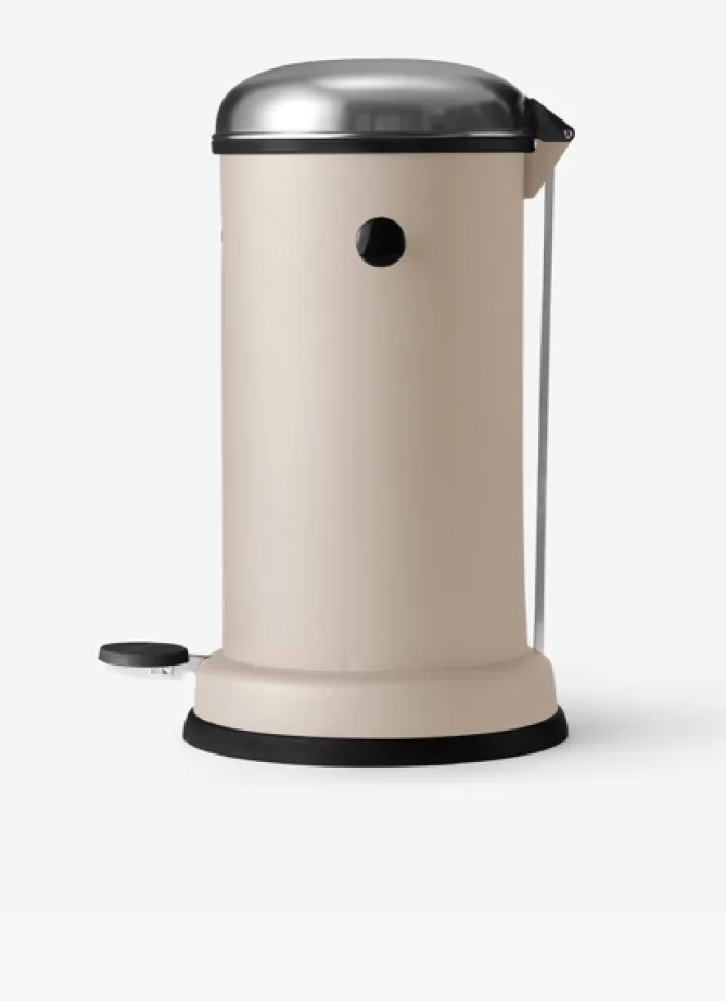 Vipp 15 Bøtte – pedalbøtte 14L, beige- Rent Hjem|Bad