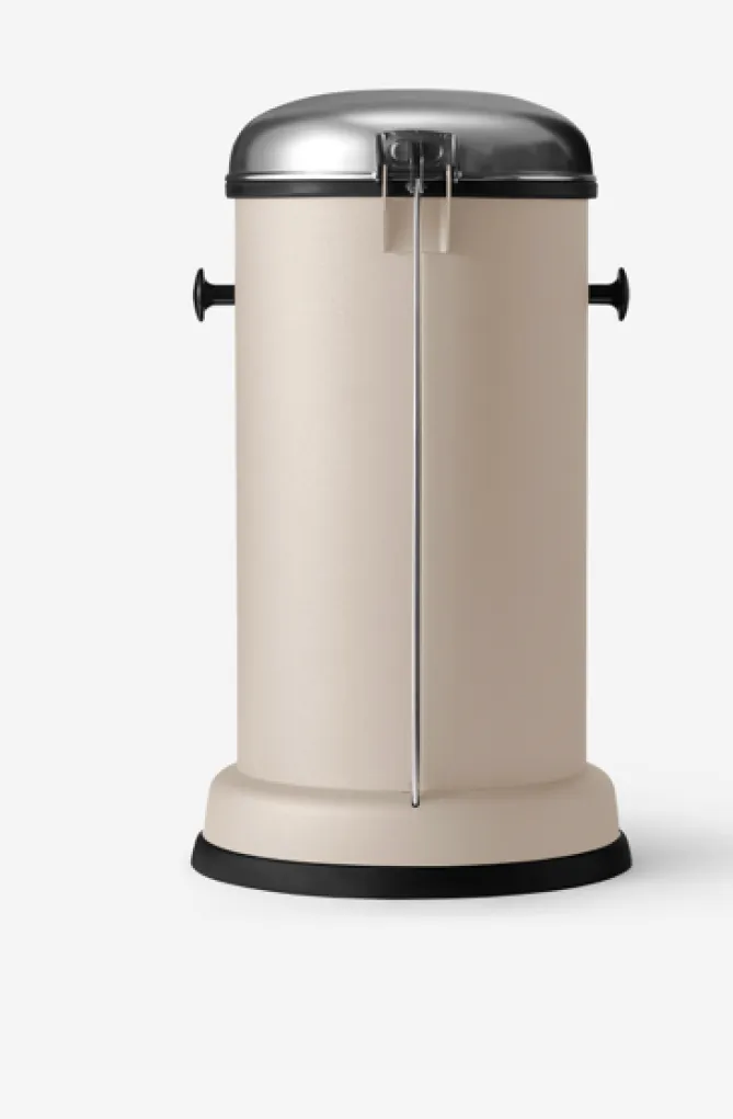 Vipp 15 Bøtte – pedalbøtte 14L, beige- Rent Hjem|Bad