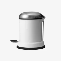 Vipp 14 Bøtte – pedalbøtte 8L, hvit- Rent Hjem|Bad