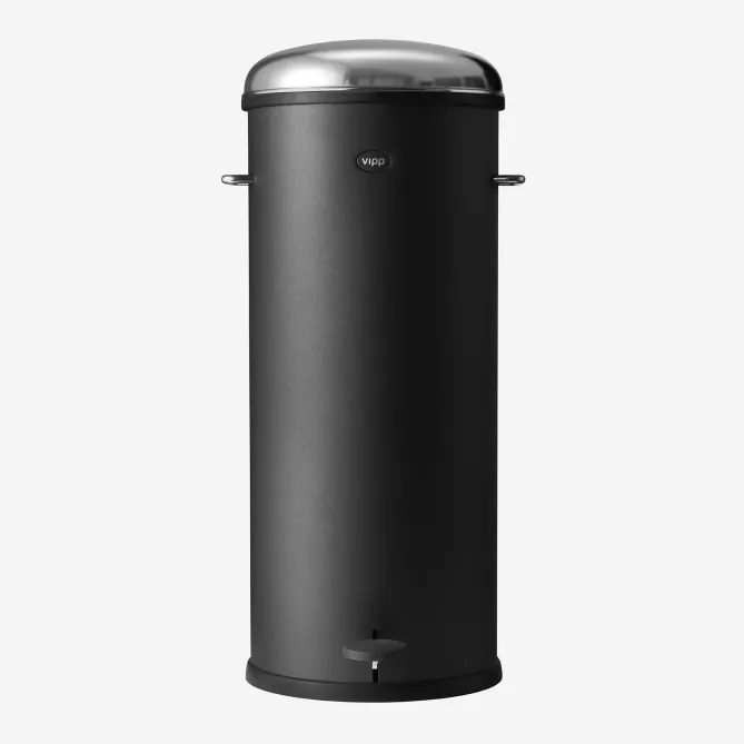 Vipp 17 Bøtte – pedalbøtte 30L, sort- Rent Hjem|Bad