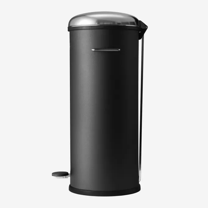 Vipp 17 Bøtte – pedalbøtte 30L, sort- Rent Hjem|Bad