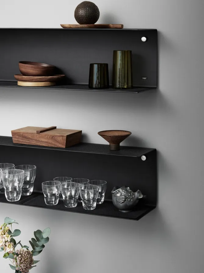 Vipp 921 Hylle small – sort- Hyller Og Garderobe|Oppbevaring