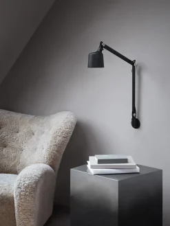 Vipp 522 Vegglampe – Sort- Vegglampe