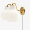 Louis Poulsen VL Ring vegglampe – dobbel- Vegglampe