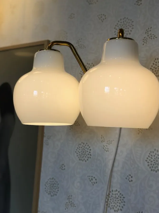 Louis Poulsen VL Ring vegglampe – dobbel- Vegglampe