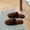 Hay Waffle Slippers – coffee- Egenpleie
