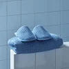 Hay Waffle Slippers – sky blue- Egenpleie