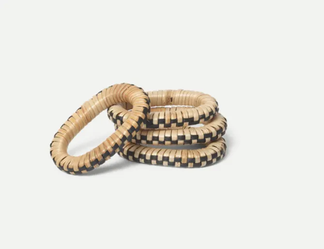 Ferm Living Weave Serviettring -4 pk.- Til Det Dekkede Bordet
