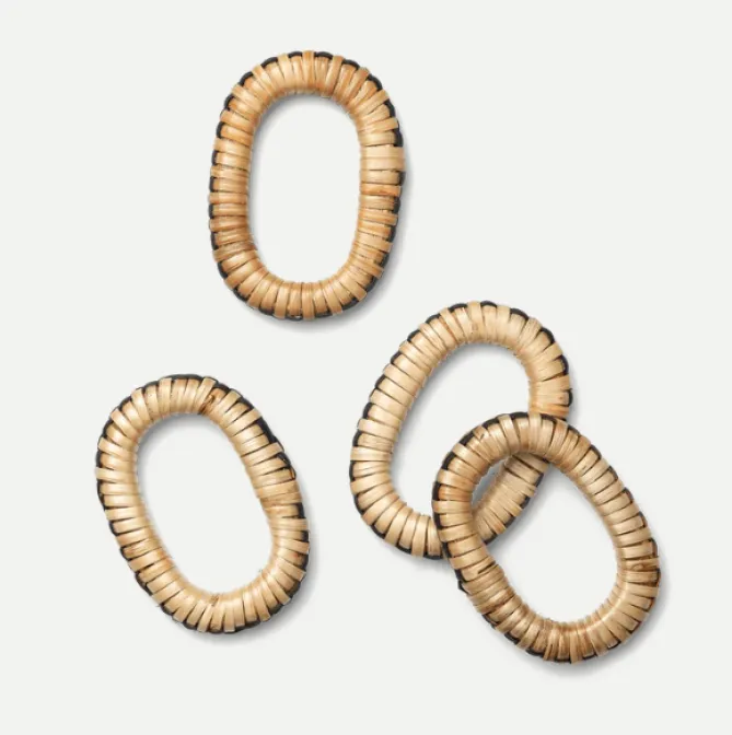 Ferm Living Weave Serviettring -4 pk.- Til Det Dekkede Bordet