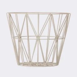 Ferm Living Wire Basket – Large- Bord|Oppbevaring