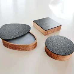 LindDNA Wood box circle – Oak Nature- Til Det Dekkede Bordet