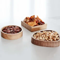 LindDNA Wood box circle – Oak Nature- Til Det Dekkede Bordet