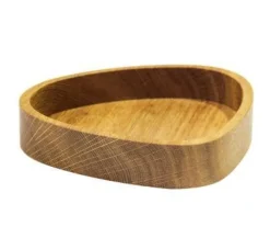 LindDNA Wood Box Curve – Oak Nature- Til Det Dekkede Bordet