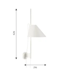 Louis Poulsen YUH – Vegg Hvit- Vegglampe